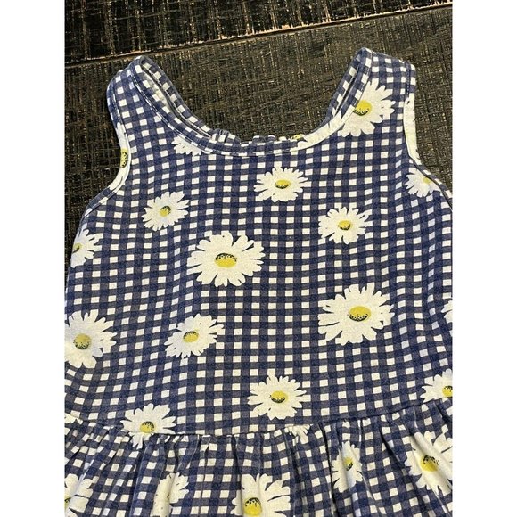 Gerber Infant Baby Girl 24 Months Floral Blue Gingham Daisy Dress Co - Picture 8 of 11